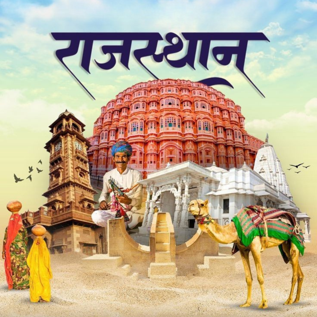 blue and white modern tour and travel agency instagram post